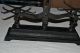 Vintage Antique Balance Scale Heavy Cast Iron Black.  For Candy Or Farm Scales photo 1