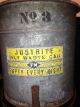 Vintage Justrite Oily Waste Can No.  3: Chicago 30s Or 40s,  Color & Graphics Other photo 1