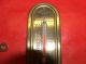 Vtg Old Minneapolis Polished Brass Heat Regulator Art Deco Clock Thermostat Other photo 6