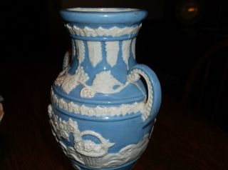 Vintage Blue & White Vase photo