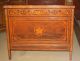 Antique Victorian Herter Brothers Inlaid Mahogany Two (2) Twin Beds And Stand 1900-1950 photo 3