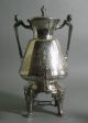 Fine Antique American Egyptian Revival Silverplate Coffee Pot & Tea Urn C.  1890 Tea/Coffee Pots & Sets photo 2