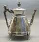 Fine Antique American Egyptian Revival Silverplate Coffee Pot & Tea Urn C.  1890 Tea/Coffee Pots & Sets photo 3