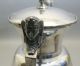 Fine Antique American Egyptian Revival Silverplate Coffee Pot & Tea Urn C.  1890 Tea/Coffee Pots & Sets photo 6