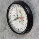 European Rural Black Metal Diameter 28.  5cm Mute Wall Decoration Wall Clock Clocks photo 1