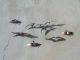 Hand Made Steel Flocking Birds Sculpture Abstract Freestanding Steel Base Wall Metalware photo 7