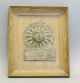 18th C.  English Bronze Sun Relief Plaque + Traveler Insurance Medallion Metalware photo 1