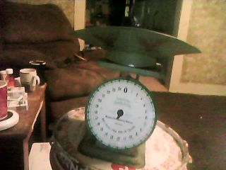 Vintage American Family Scale Weighs 25 Lbs Chicago,  Ill Works photo