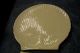 Pair Of Shell Platters Yellow Ware (?) Ceramic Stoneware Yellow Matching Pair Primitives photo 6
