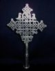 African Tribal Nickel Silver Processional Cross Ethiopia Ethnocraphic Art Z1 Other photo 2