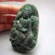 100%chinese Dushan Natural Aaa Jade Carved Guanyin Pendant Nr 006 Other photo 2