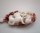 100% Natural Chinese Pick Carve Huanglong Jade Dragon Sheep & Rabbit Statue Nr Other photo 10