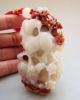 100% Natural Chinese Pick Carve Huanglong Jade Dragon Sheep & Rabbit Statue Nr Other photo 2