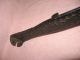 Old Store Counter Fixture - Fish & Butcher Paper Cutter Roll - Cast Iron & Wood Primitives photo 8