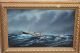 Antique 19thc S.  F.  M.  Badger Maritime Steamship Rescue At Sea O/c Oil Painting Other photo 1