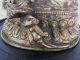 Antique Chinese Tibetan Gold Gilt Bronze 3 Head,  6 Arm Buhhda Signed : 7 