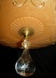 Vtg Art Deco Victorian Ceiling Light Fixture Chandelier Glass Shade Lightolier Chandeliers, Fixtures, Sconces photo 7