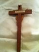 Antique Church Crucifixe Fontanini Corpus Italy Wood Figural Cross Other photo 3