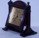 Antique Seth Thomas Desk Budoir Mantel Easel Clock Inlay Working Clocks photo 4