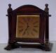 Antique Seth Thomas Desk Budoir Mantel Easel Clock Inlay Working Clocks photo 5