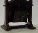 Antique Seth Thomas Desk Budoir Mantel Easel Clock Inlay Working Clocks photo 7