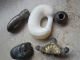 Frankish Alabaster And Silver Buckle With Bust And Part Of Brooch 6 - 7c Ad Roman photo 3