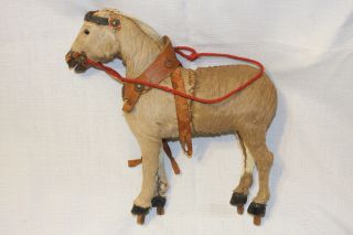Antique Horse From Late 1800s That Was Attached To Milk Wagon Estate Find photo
