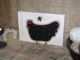 Primitive Chicken Wooden Plaque Sign /wall Hanging Terrye French Design Folk Art Primitives photo 2