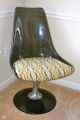 Mid - Century Chromcraft Lucite Tulip Style Chair (smoke) Mid-Century Modernism photo 2