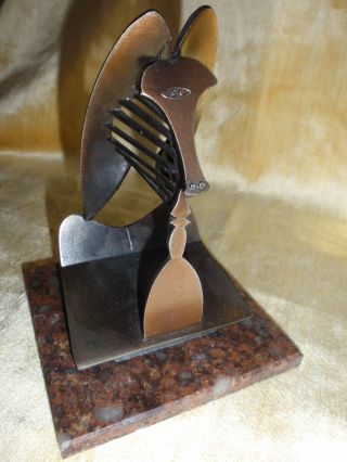 1967 Picasso Cubism Table Sculpture / Early Licensed Replica Chicago photo