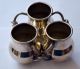 Vintage Andover Hall Triple Toothpick Holder /condiments Epc 620 Tea/Coffee Pots & Sets photo 3