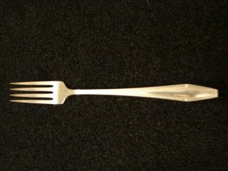 Oneida State House Sterling Silver Dinner Fork Formality photo