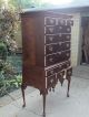 Walnut Queen Anne Highboy Completely Hand Made Post-1950 photo 6