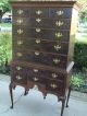 Walnut Queen Anne Highboy Completely Hand Made Post-1950 photo 7