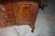 English Antique Queen Anne Flamed Mahogany Sideboard Circa 1910 1900-1950 photo 4