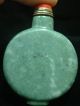 Green Jade P - 308 “tiger” Snuff Bottle Rare Chinese Antique Snuff Bottles photo 2