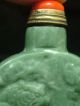 Green Jade P - 308 “tiger” Snuff Bottle Rare Chinese Antique Snuff Bottles photo 3
