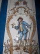 Antique Victorian Fireplace Tiles Rare Pinkie And Blue Boy Made In England 10 Pc Tiles photo 5