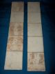 Antique Victorian Fireplace Tiles Rare Pinkie And Blue Boy Made In England 10 Pc Tiles photo 8
