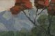 French Or California Impressionist Landscape Oil Painting By Cales/ 20th Century Arts & Crafts Movement photo 4
