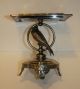 Rare 1870s Aesthetic Signed Pairpoint Silverplate Bird Table Top Card Tray Other photo 5