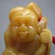 Chinese Huanglong Jade Carved China Doll Statue Nr Other photo 6