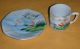 Vintage Miniature Occupied Japan Handpainted Teacup And Saucer Cups & Saucers photo 1