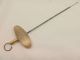 Antique Medical Brass Blood Letting Transfusion Hypodermic Needle Artery Probe Primitives photo 1