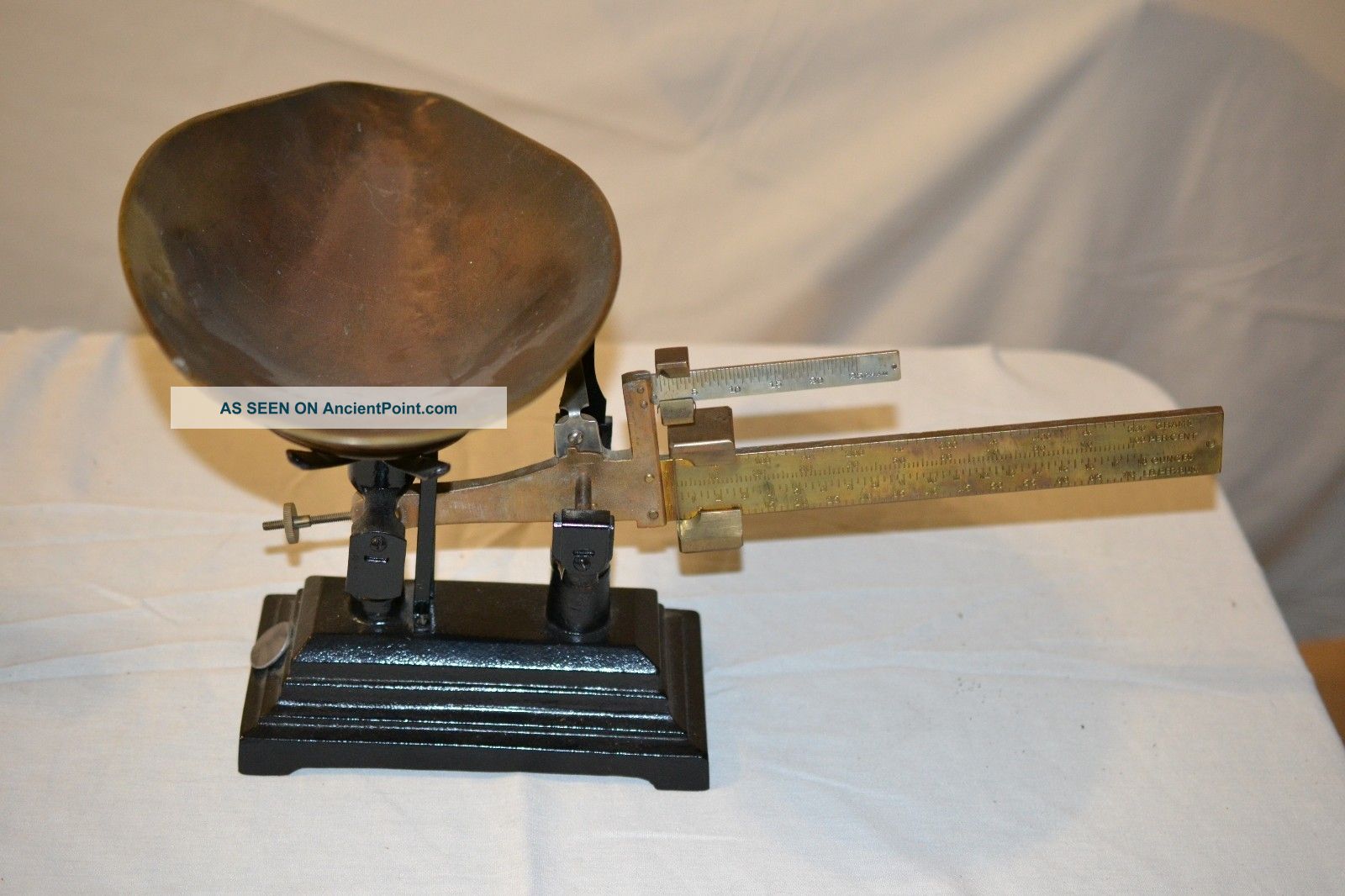 Vintage Antique Merchant Scale.  For Candy Or Farm Scales photo