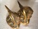 Antique Sail Fish Sea Art Statue Sport Fishing Trophy Bookends Metalware photo 2