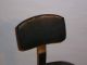 Vintage 1950s Mid - Century Dentist Stool/chair Chrome Base Footrest Casters Post-1950 photo 1