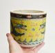 Antique Chinese Dragon Brush Pot Qing Dynasty Signed Pottery Bowl Porcelain Brush Pots photo 1