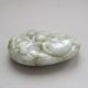 Chinese Carved Fish (100% Natural Jadeite A Jade) With Certificate Other photo 5
