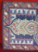 Stunning Antique American Folk Art Nouveau Geometric Design Hooked Rug Yqz Primitives photo 4